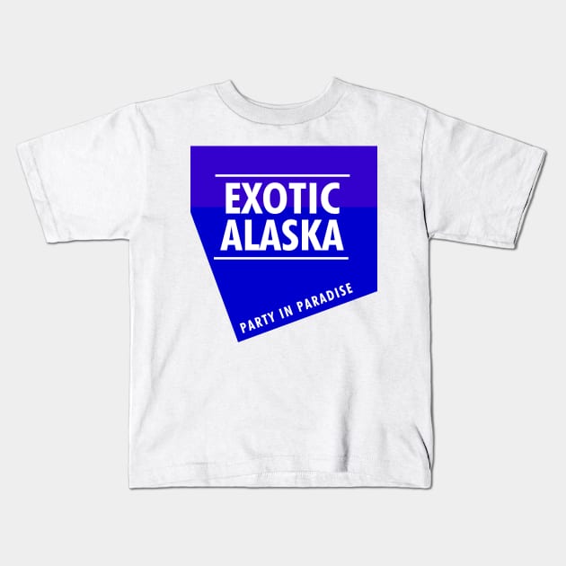 Exotic Alaska Kids T-Shirt by dejava